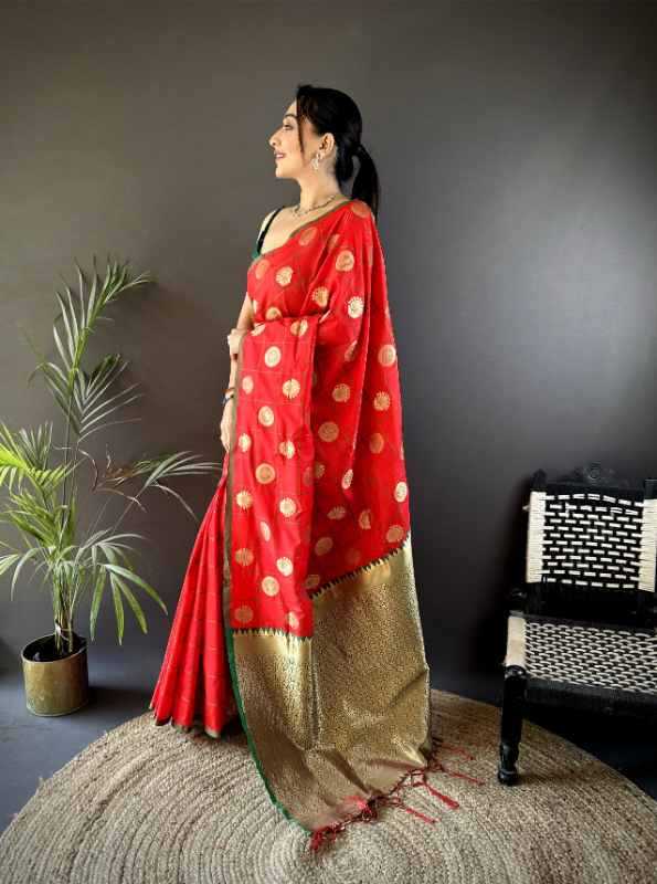 Monika Soft Silk Designer Saree
