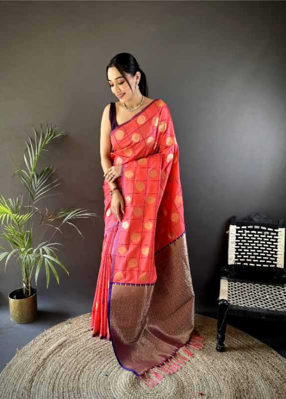 Monika Soft Silk Designer Saree