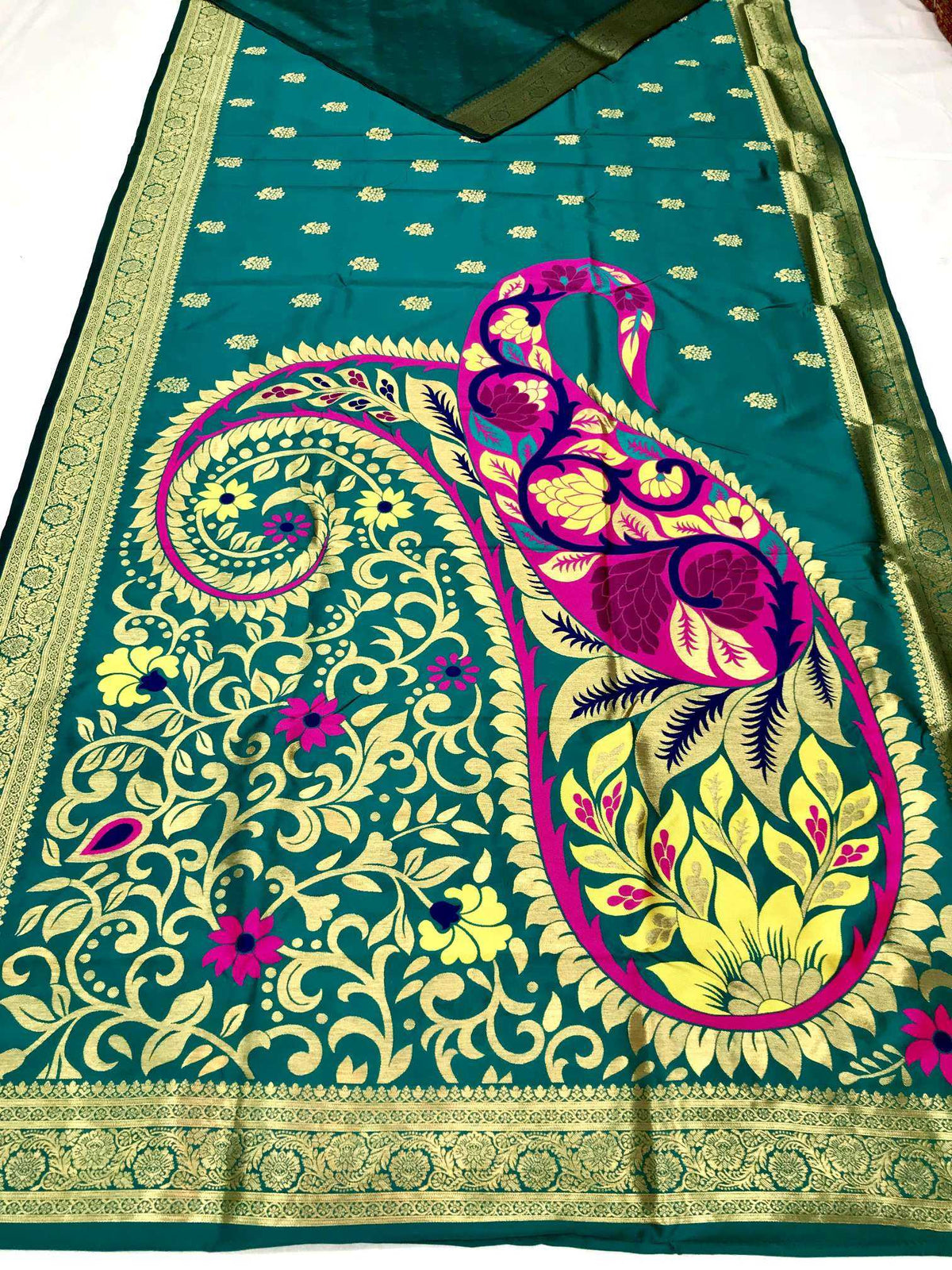 Paro Banarasi Soft Silk Saree