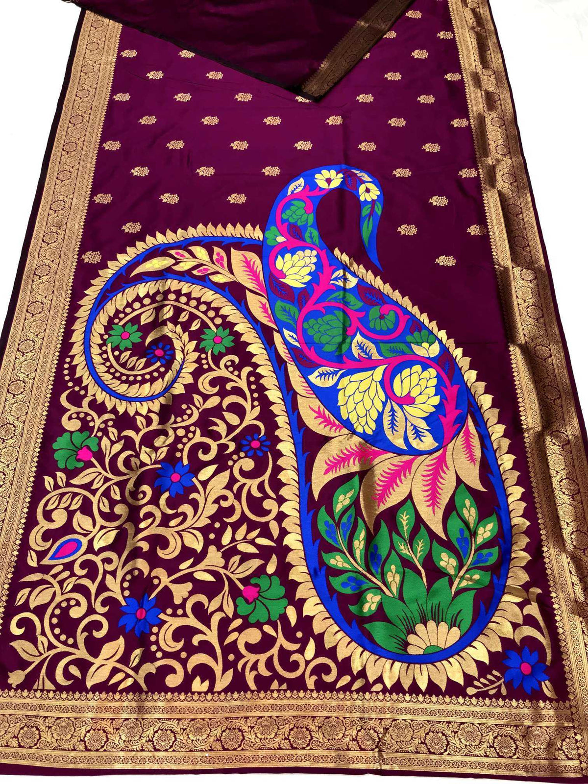 Paro Banarasi Soft Silk Saree