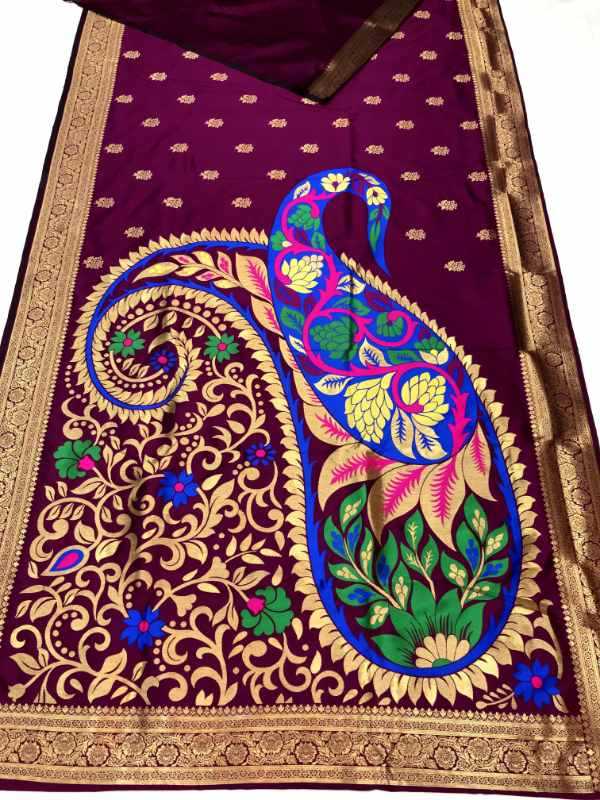 Paro Banarasi Soft Silk Designer Saree