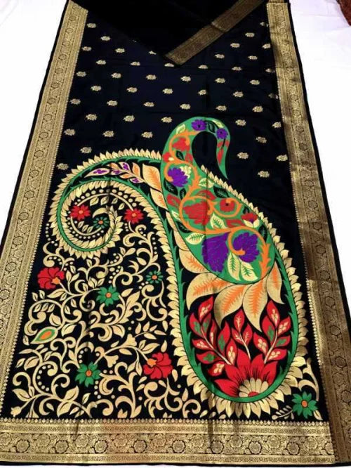 Paro Banarasi Soft Silk Designer Saree