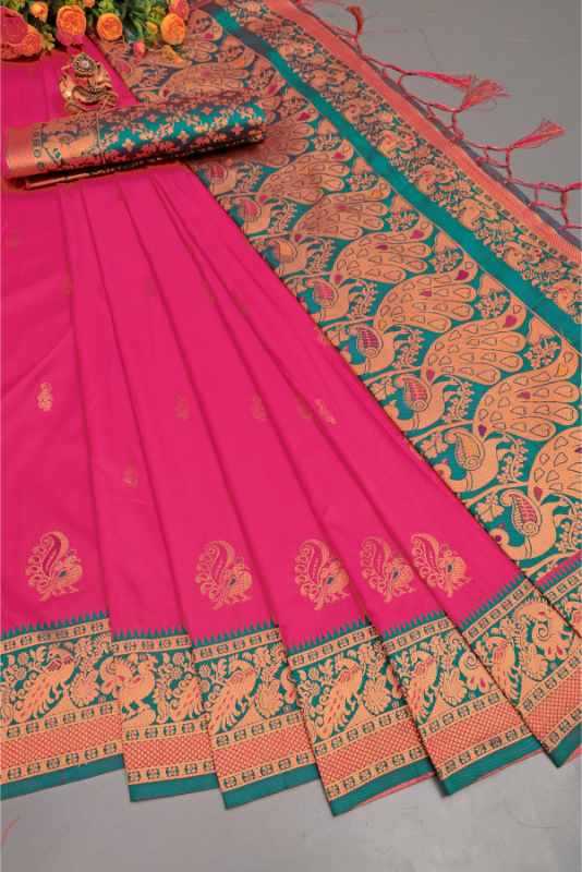 Samara Banarasi Soft Silk Designer Saree