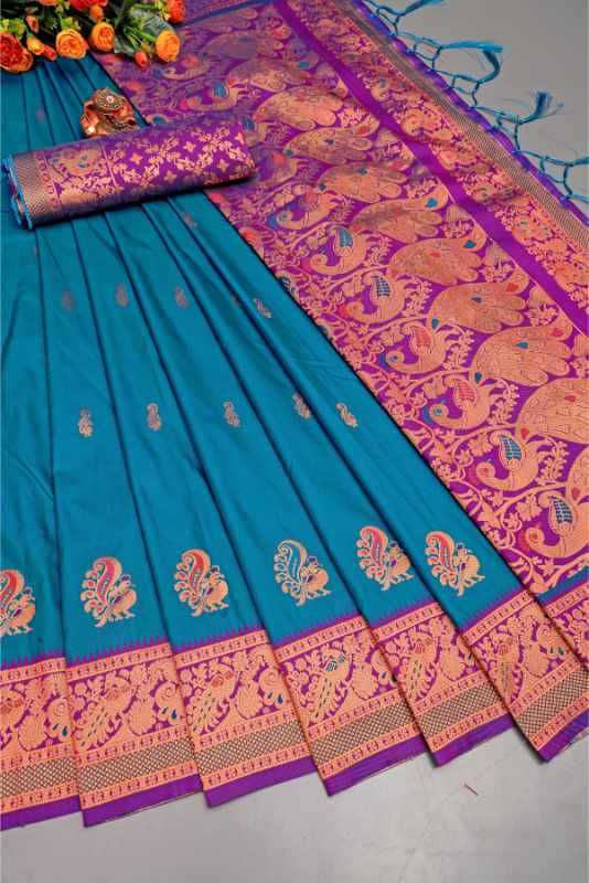 Samara Banarasi Soft Silk Designer Saree