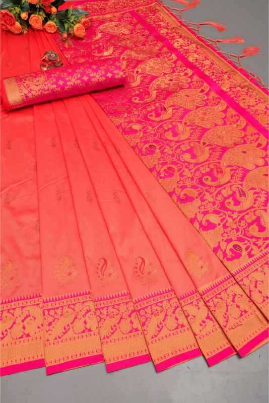 Samara Banarasi Soft Silk Designer Saree