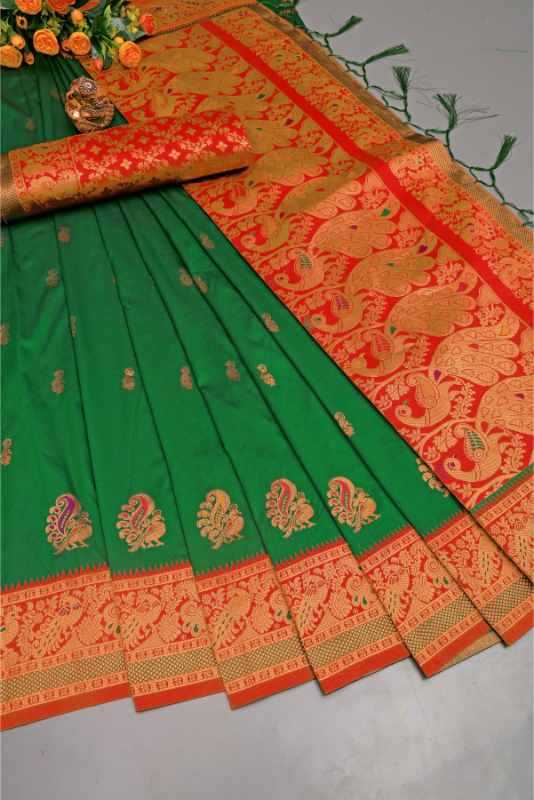 Samara Banarasi Soft Silk Designer Saree