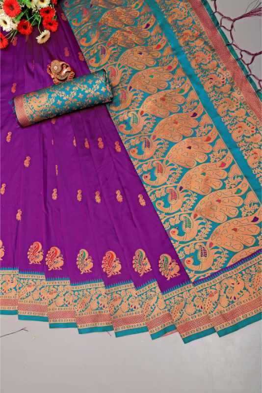 Samara Banarasi Soft Silk Designer Saree