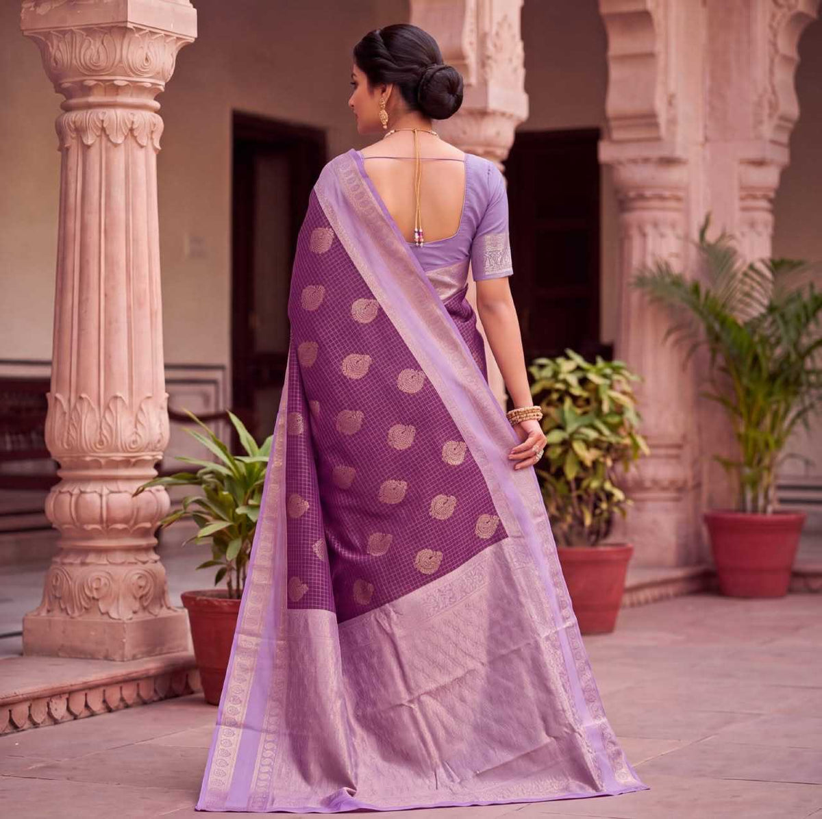Sanchi Kanjivaram Silk Designer Saree