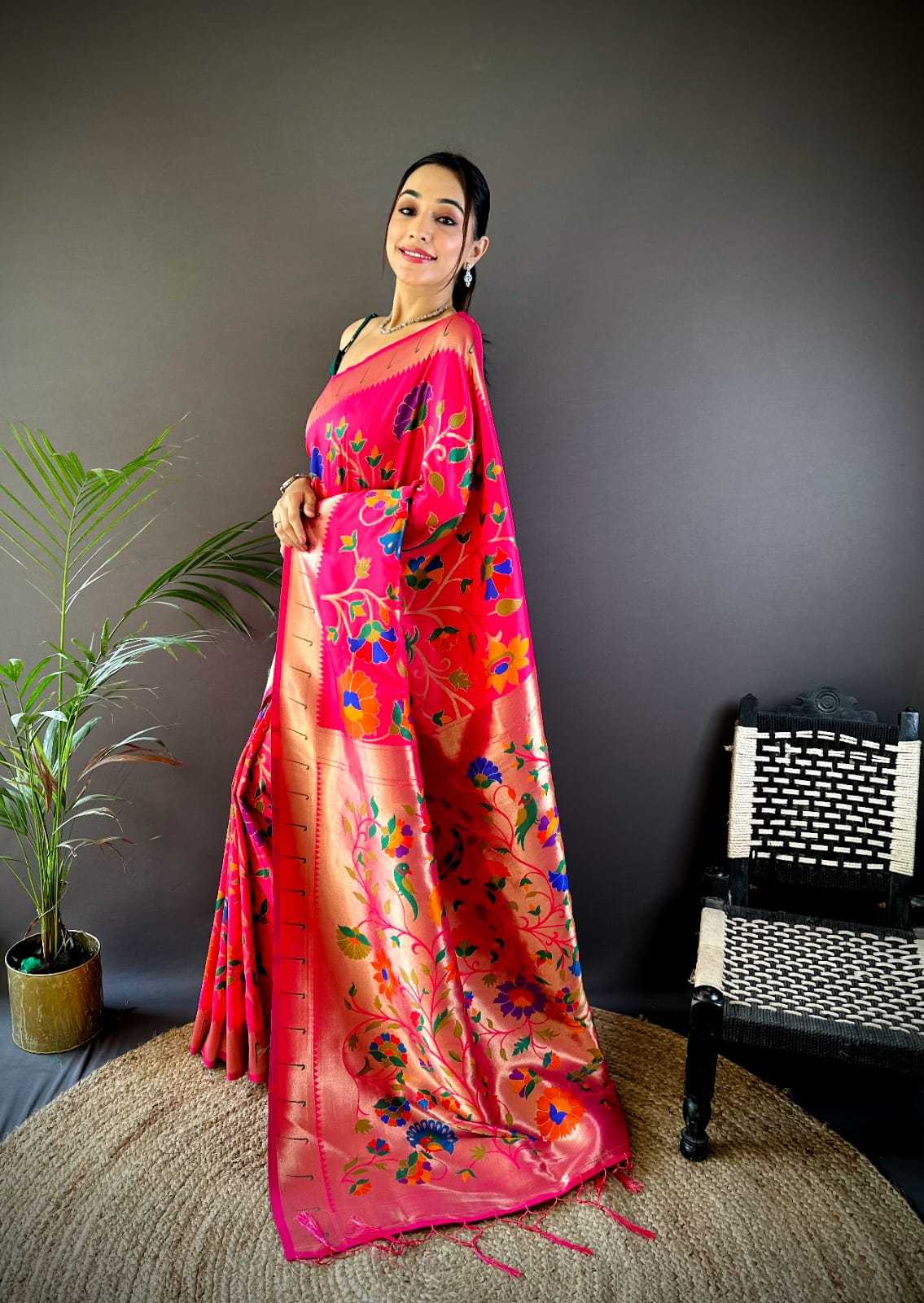 Zoya Banarasi Soft Silk Traditional Saree