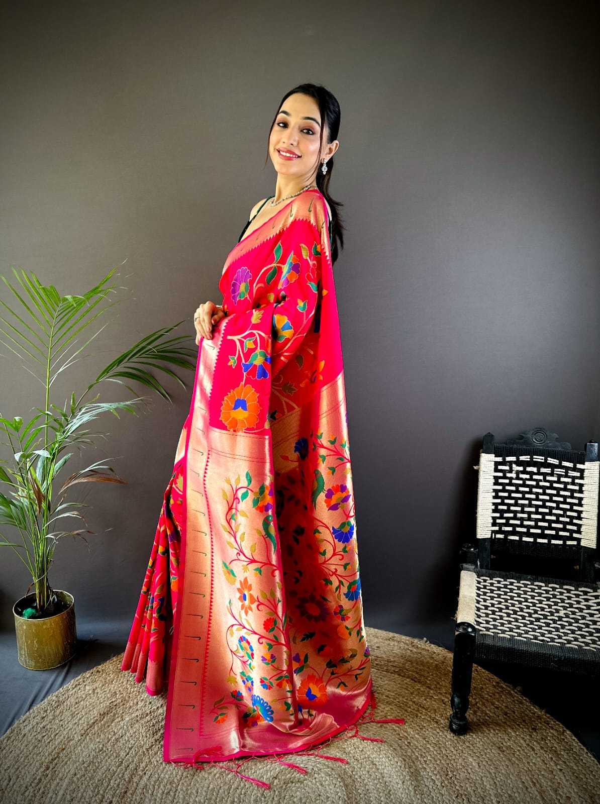Zoya Banarasi Soft Silk Traditional Saree