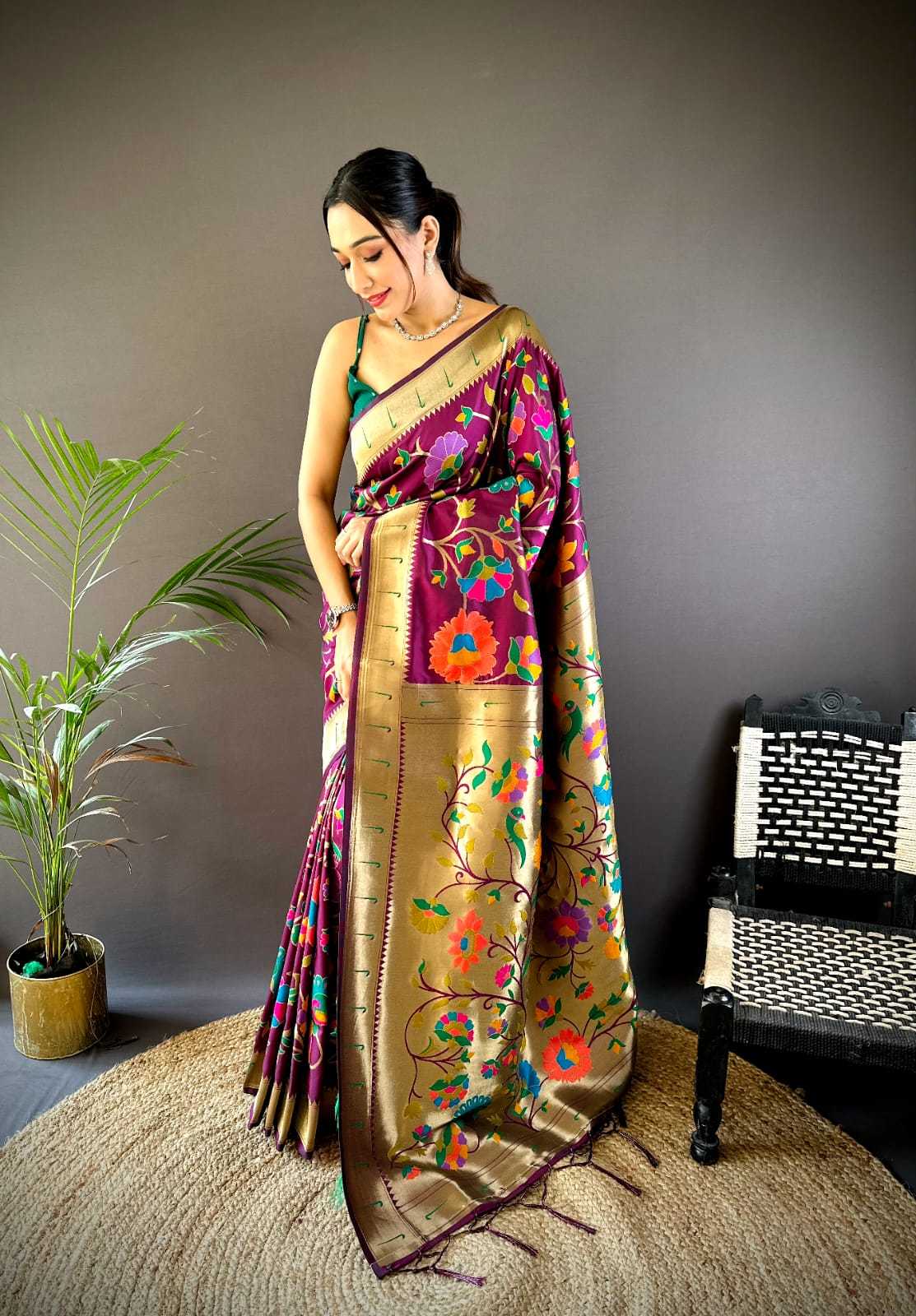 Zoya Banarasi Soft Silk Traditional Saree