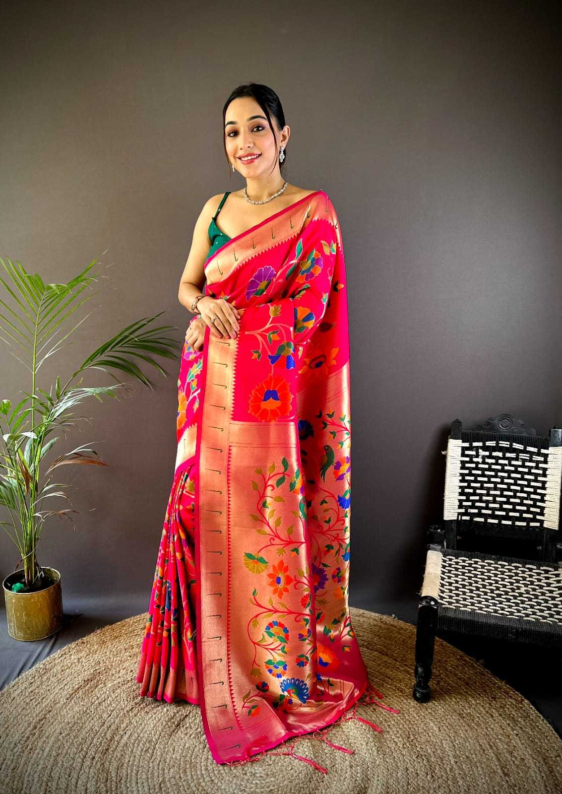 Zoya Banarasi Soft Silk Traditional Saree