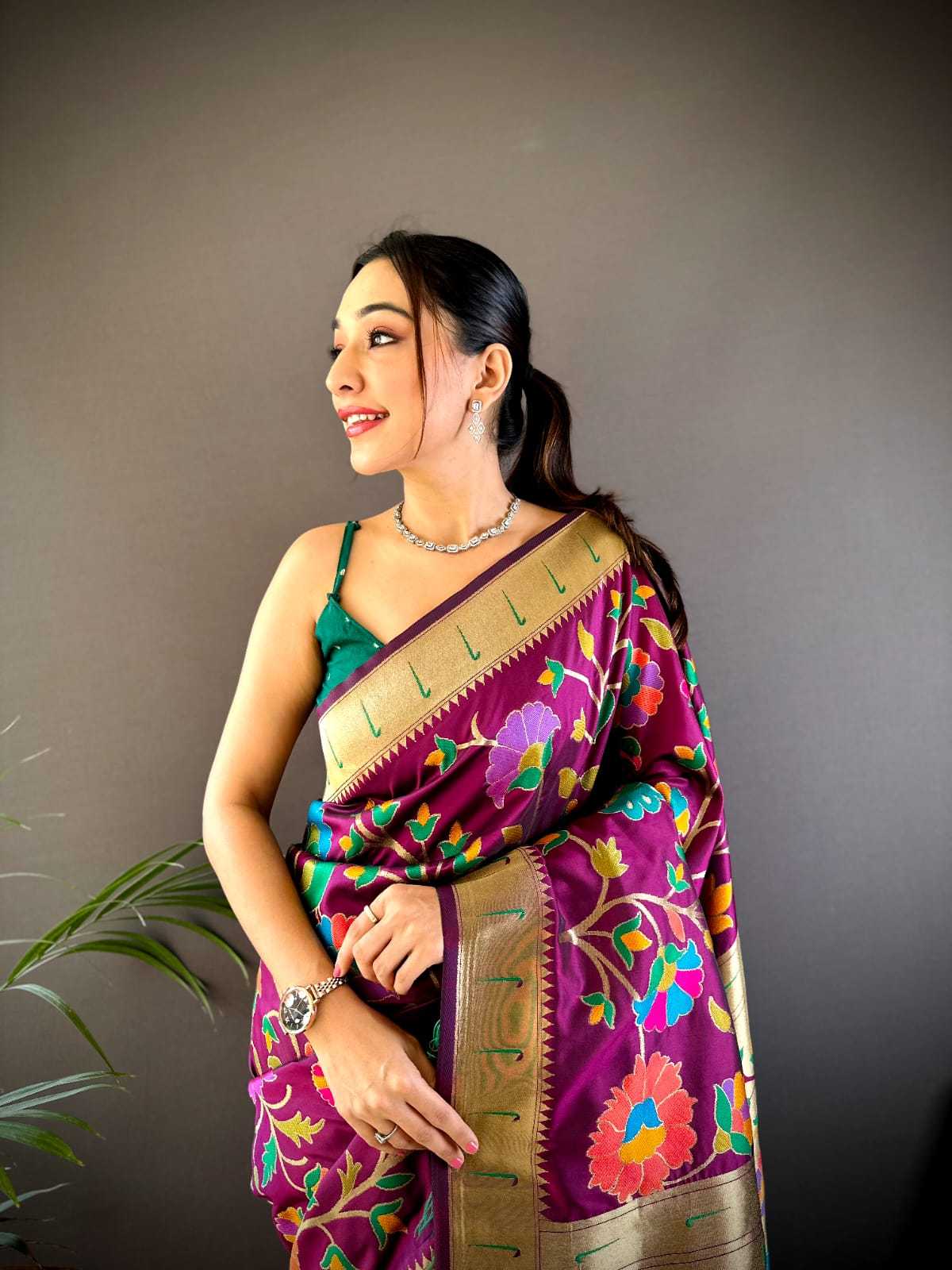 Zoya Banarasi Soft Silk Traditional Saree