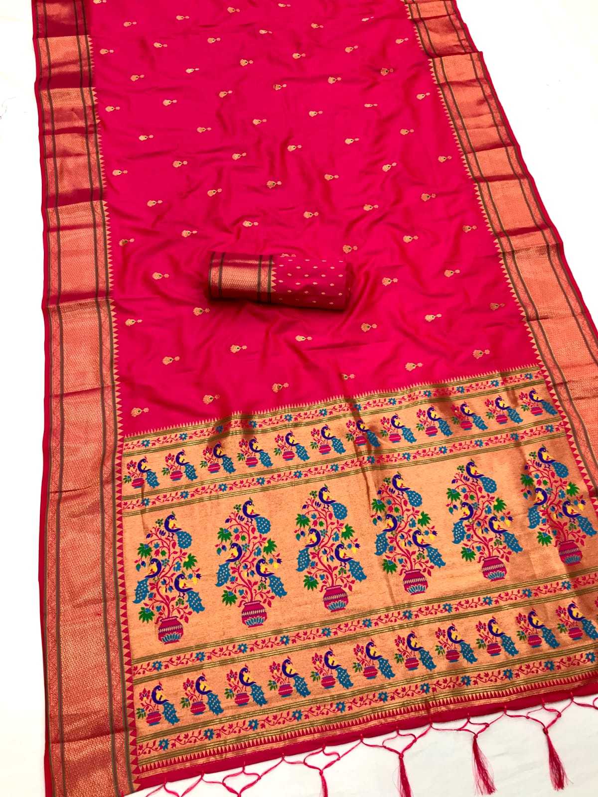 Lichi Silk Banarasi Saree