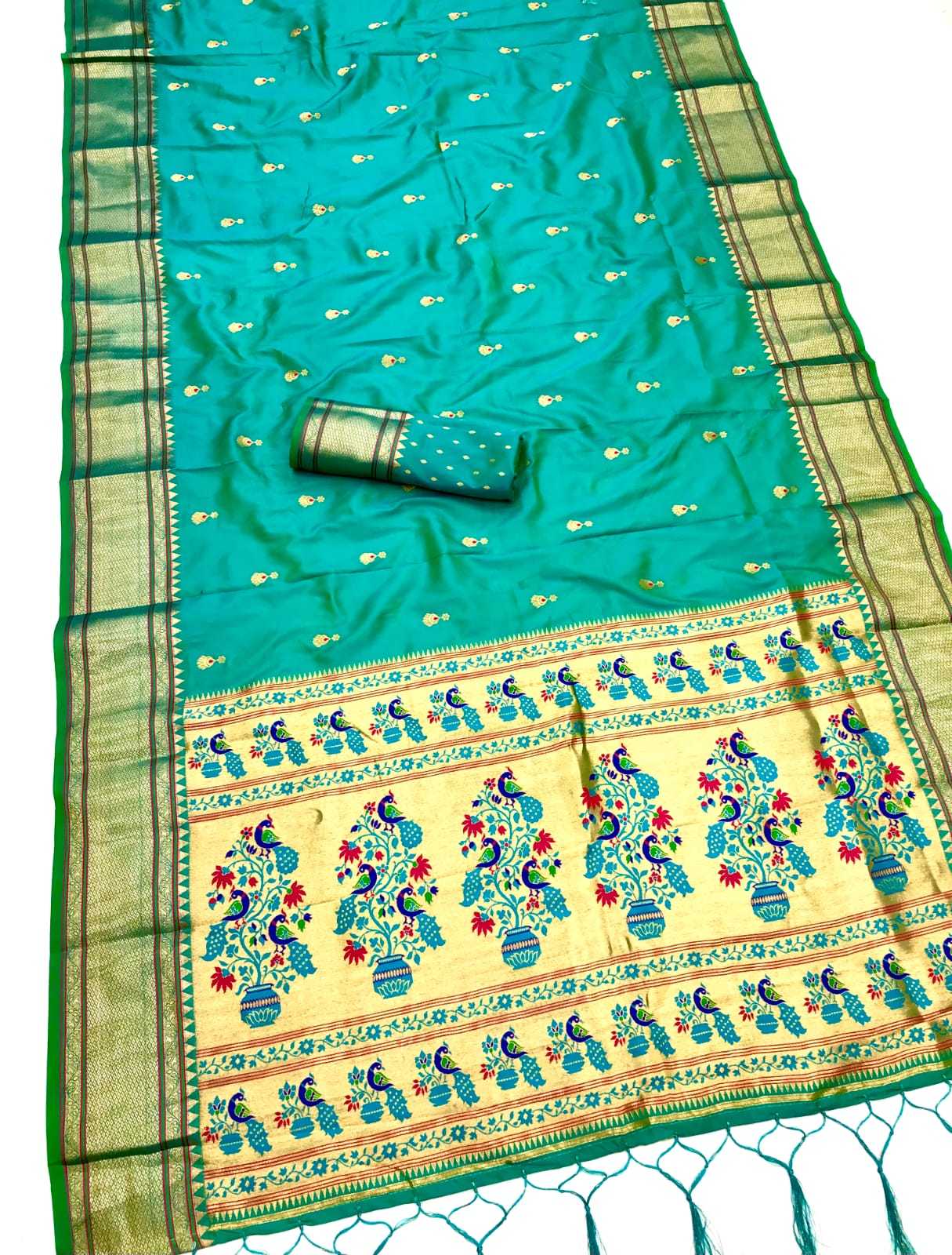 Lichi Silk Banarasi Saree