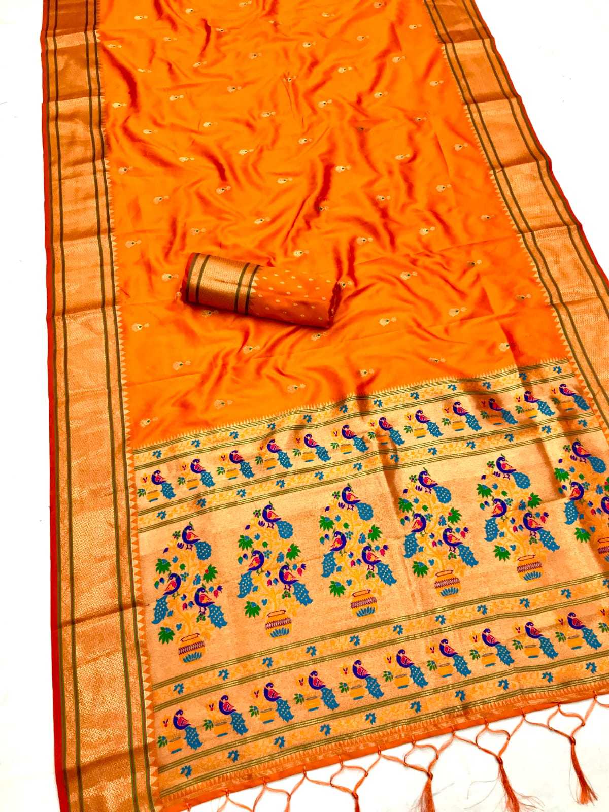 Lichi Silk Banarasi Saree