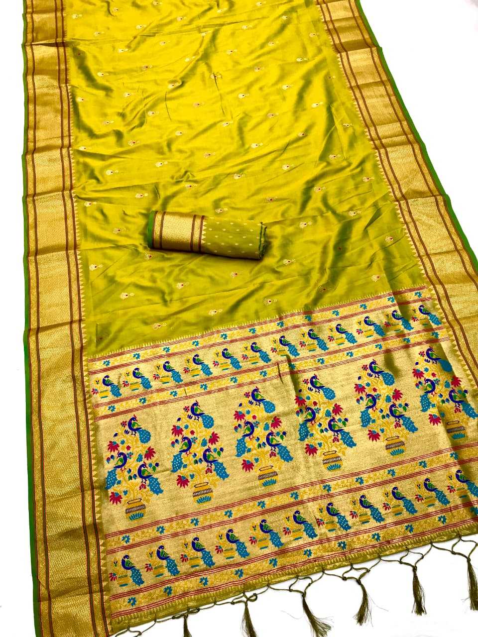 Lichi Silk Banarasi Saree