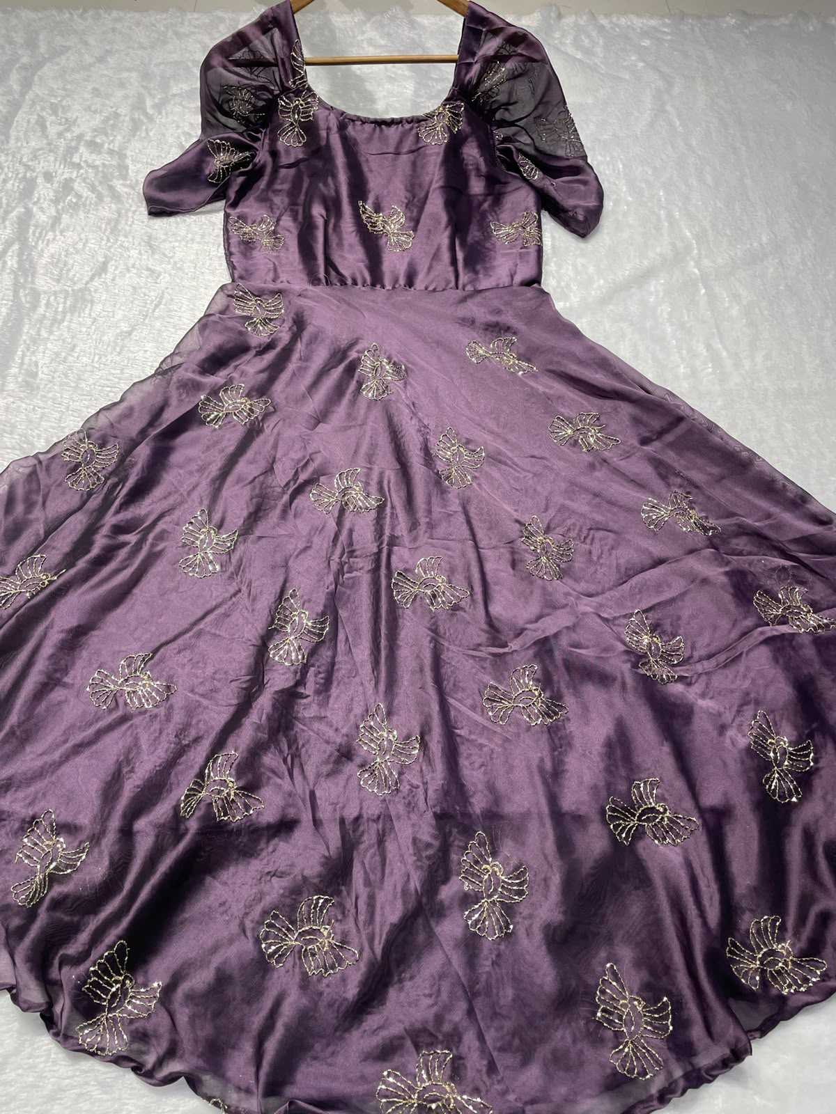 Embroidery Gown