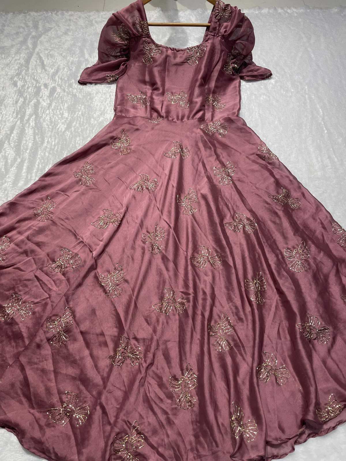 Embroidery Gown