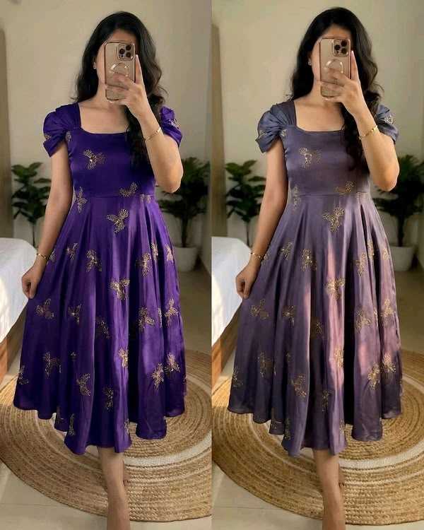 Embroidery Gown