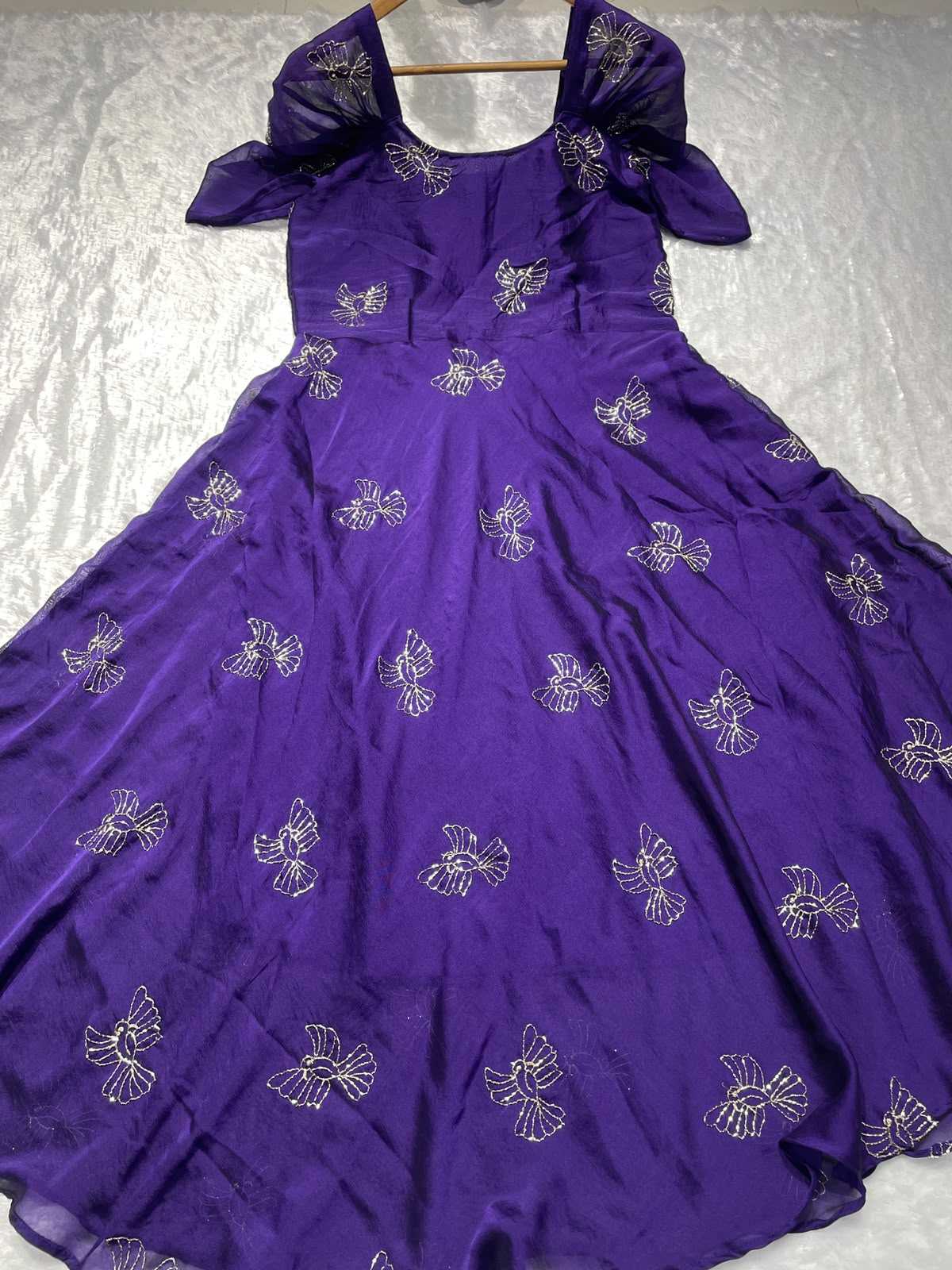 Embroidery Gown