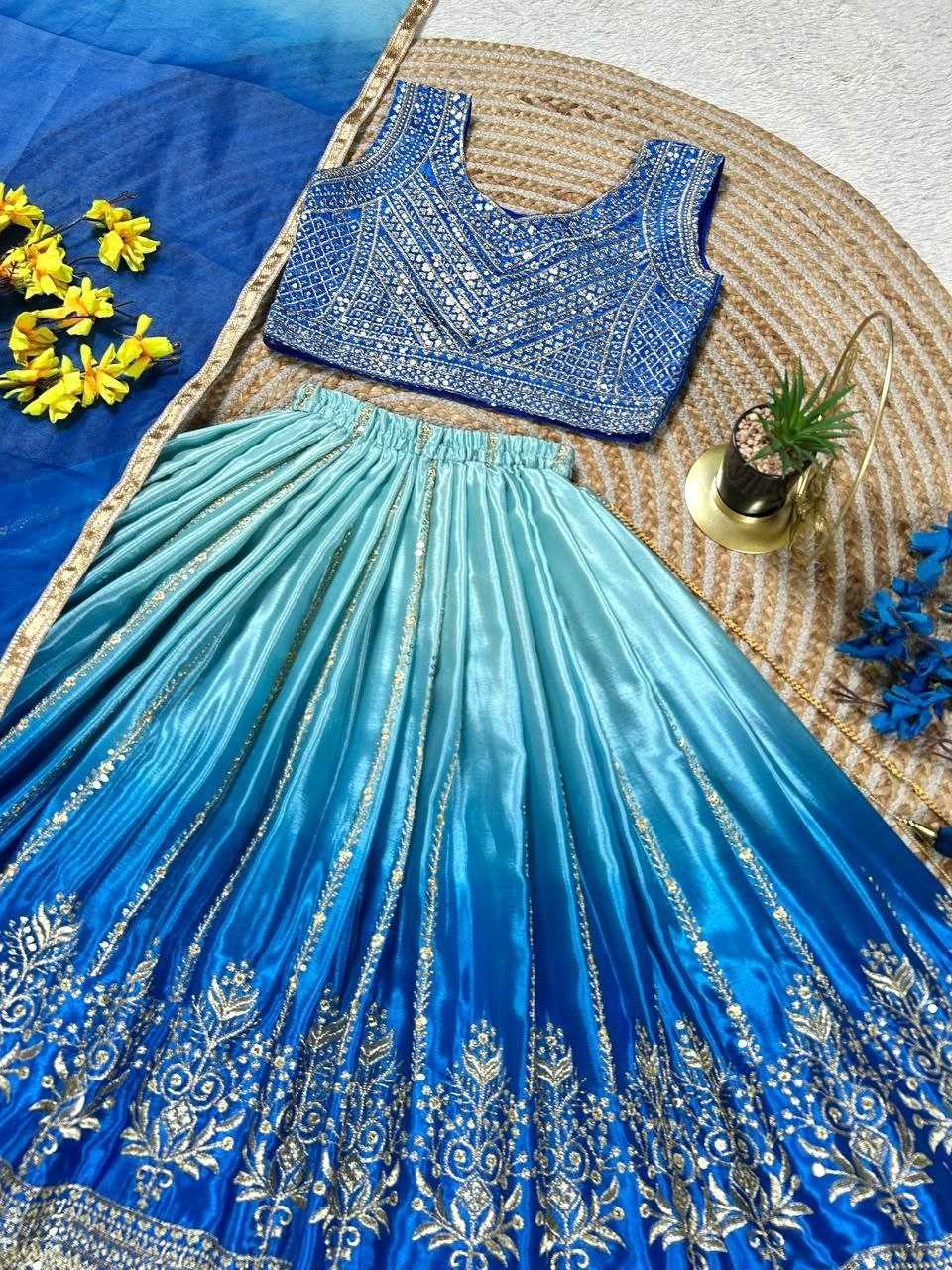 Chinon Silk Kids Lehenga