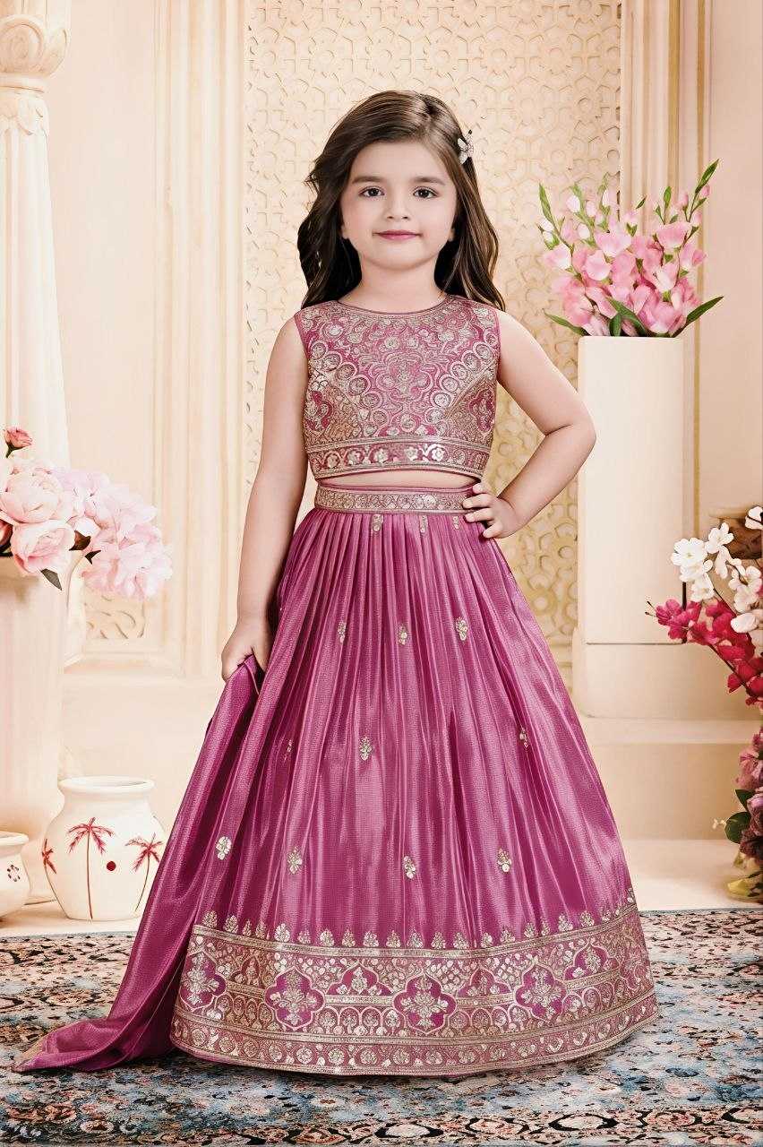 Chinon Silk Kids Lehenga