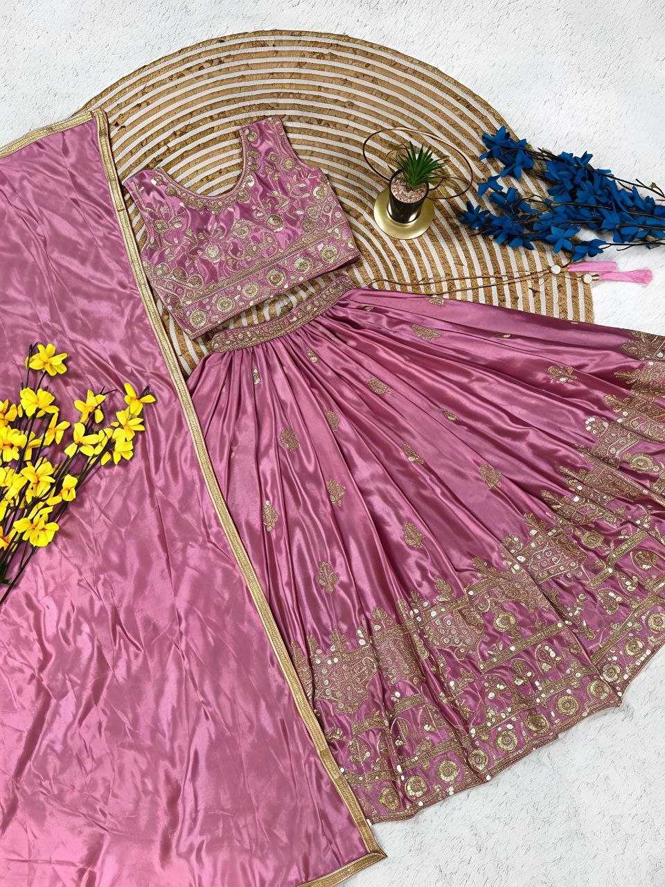 Chinon Silk Kids Lehenga