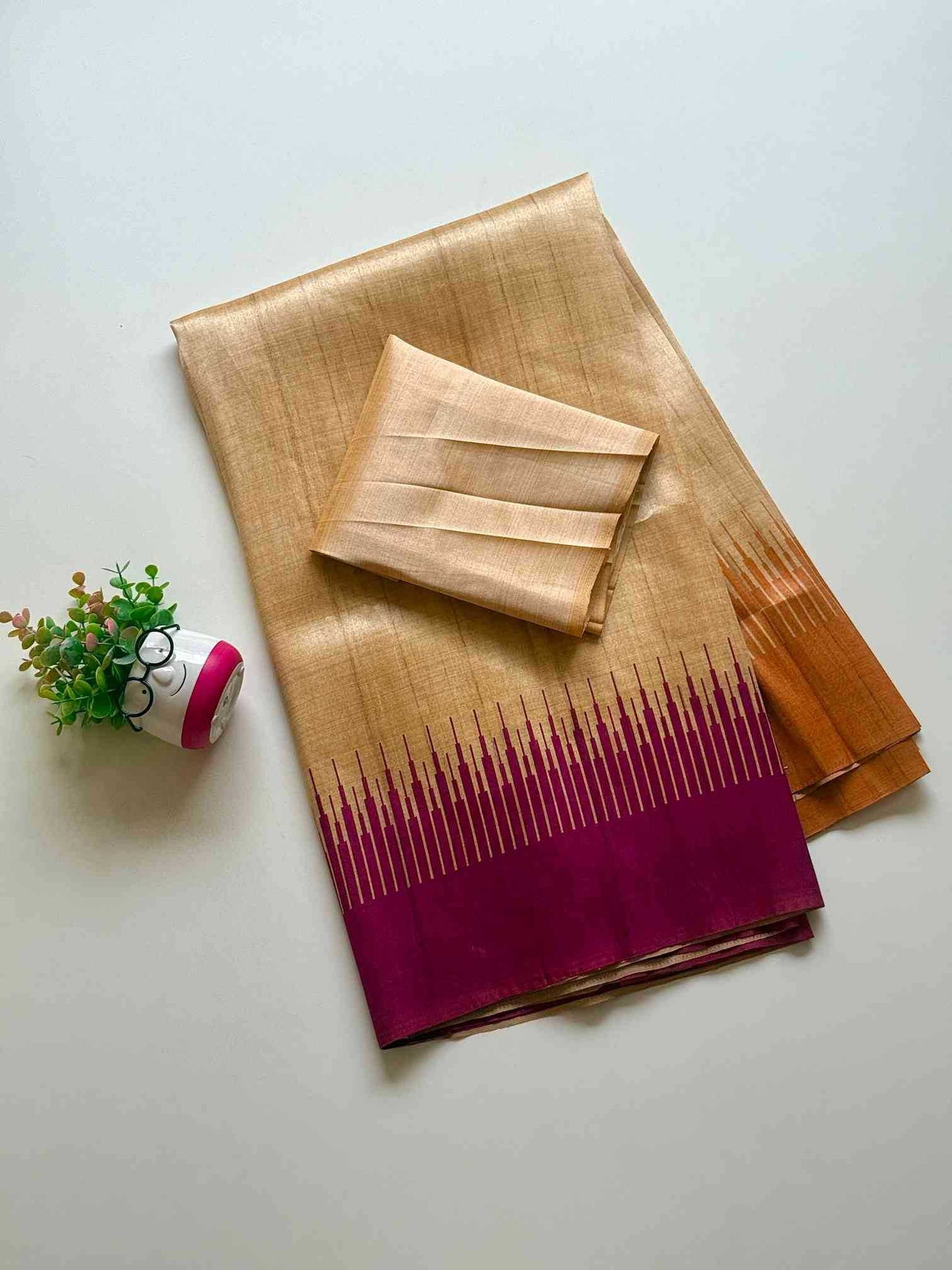 Soft Cotton Silk Printed Saree