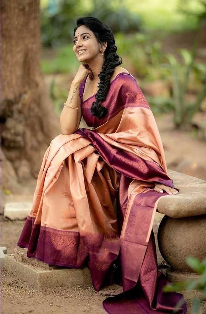 Lichi Silk Designer Saree