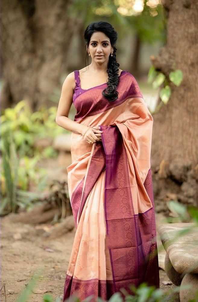 Lichi Silk Designer Saree