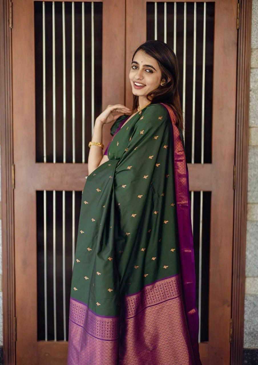 Lichi Silk Party Wear Saree