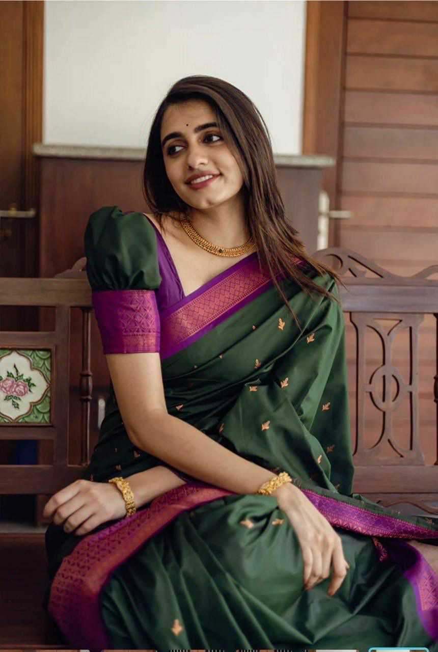 Lichi Silk Party Wear Saree