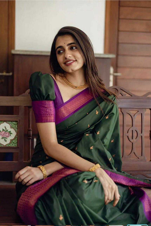 Lichi Silk Party Wear Saree