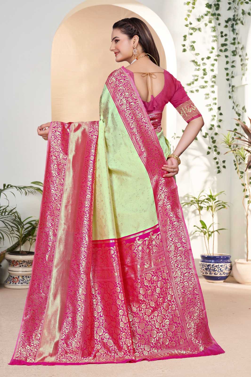 Lichi Silk Fancy Saree