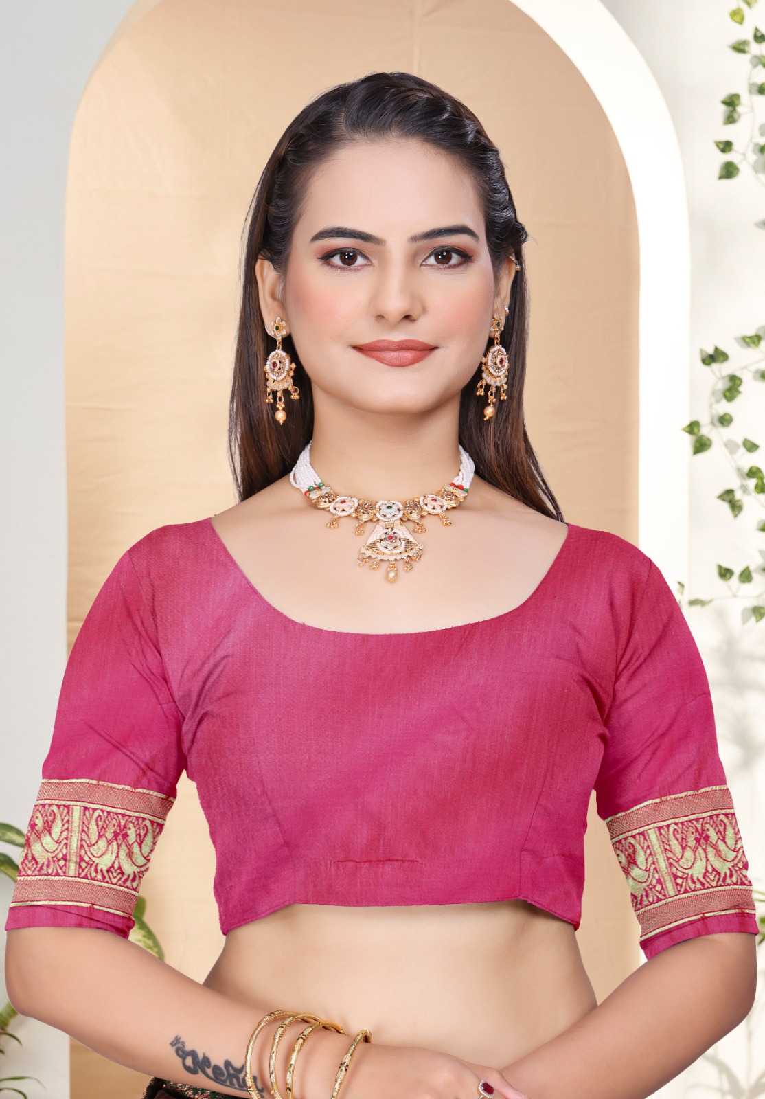 Lichi Silk Fancy Saree