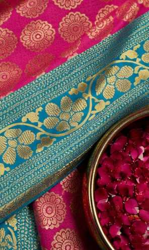Lichi Silk Banarasi Saree