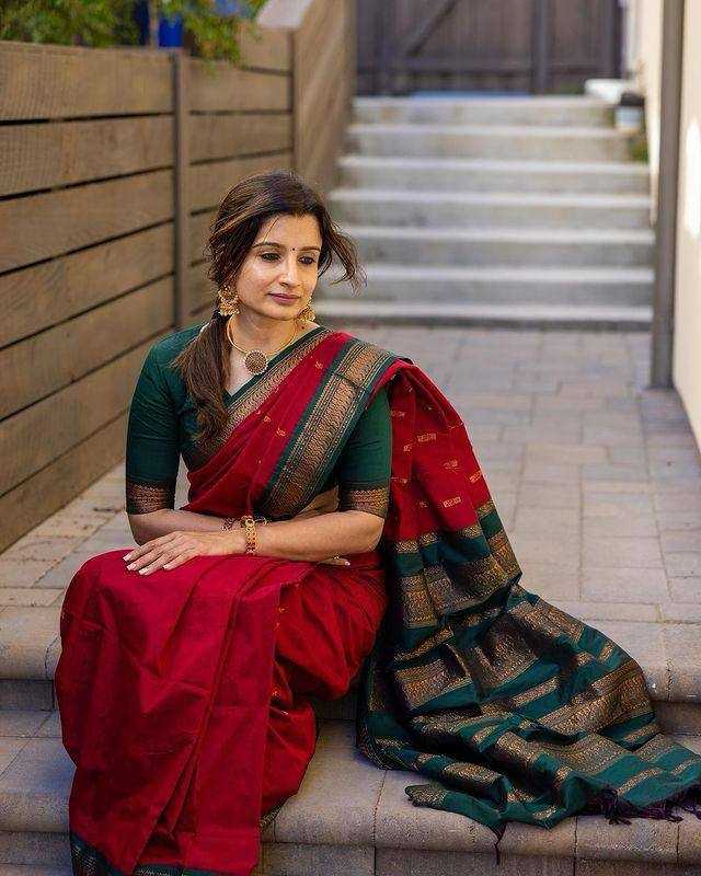 Lichi Silk Banarasi Saree