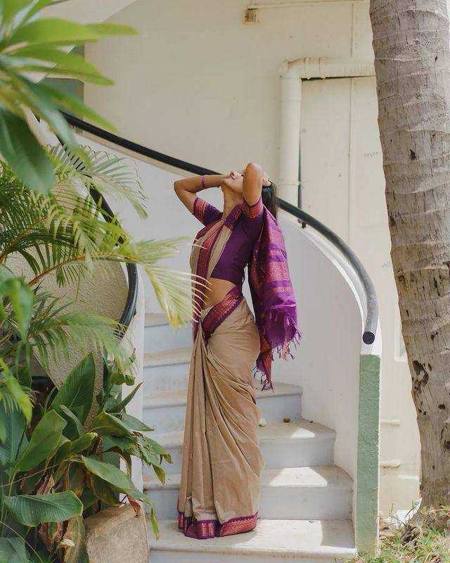 Lichi Silk Banarasi Saree