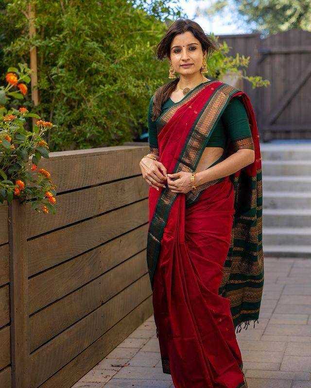 Lichi Silk Banarasi Saree