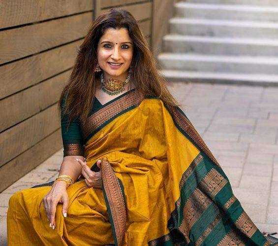 Lichi Silk Banarasi Saree
