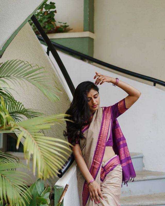 Lichi Silk Banarasi Saree