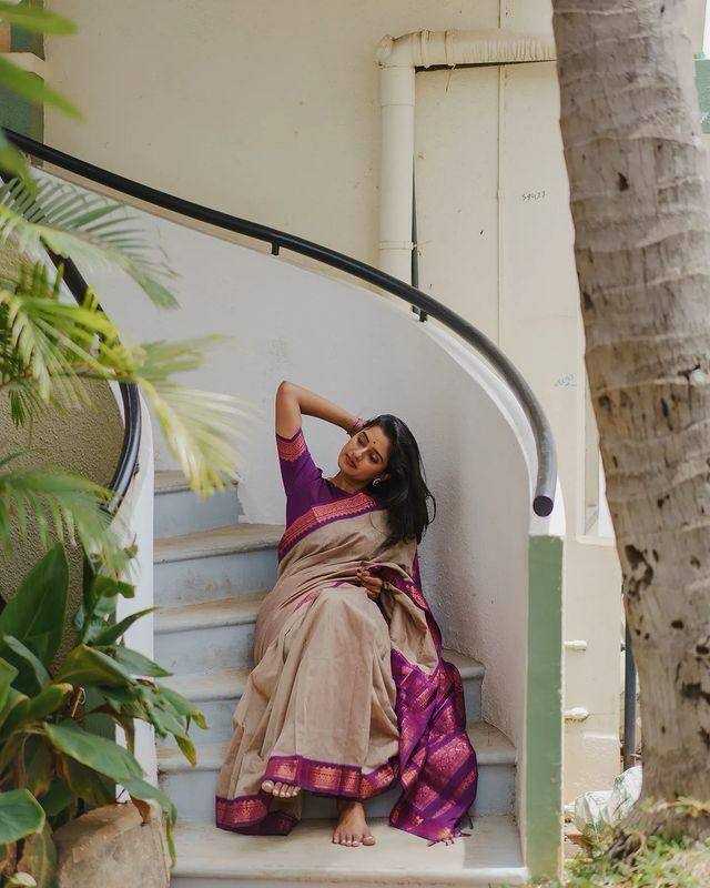 Lichi Silk Banarasi Saree