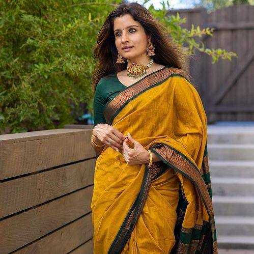 Lichi Silk Banarasi Saree