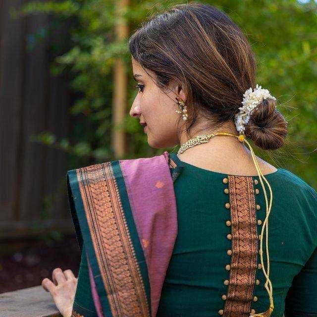 Lichi Silk Banarasi Saree