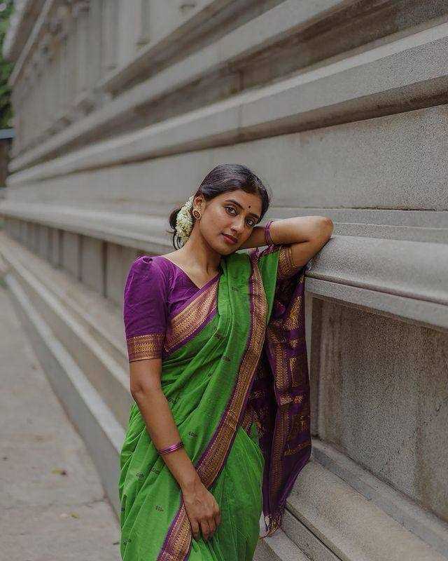 Lichi Silk Banarasi Saree