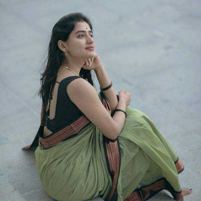 Lichi Silk Banarasi Saree