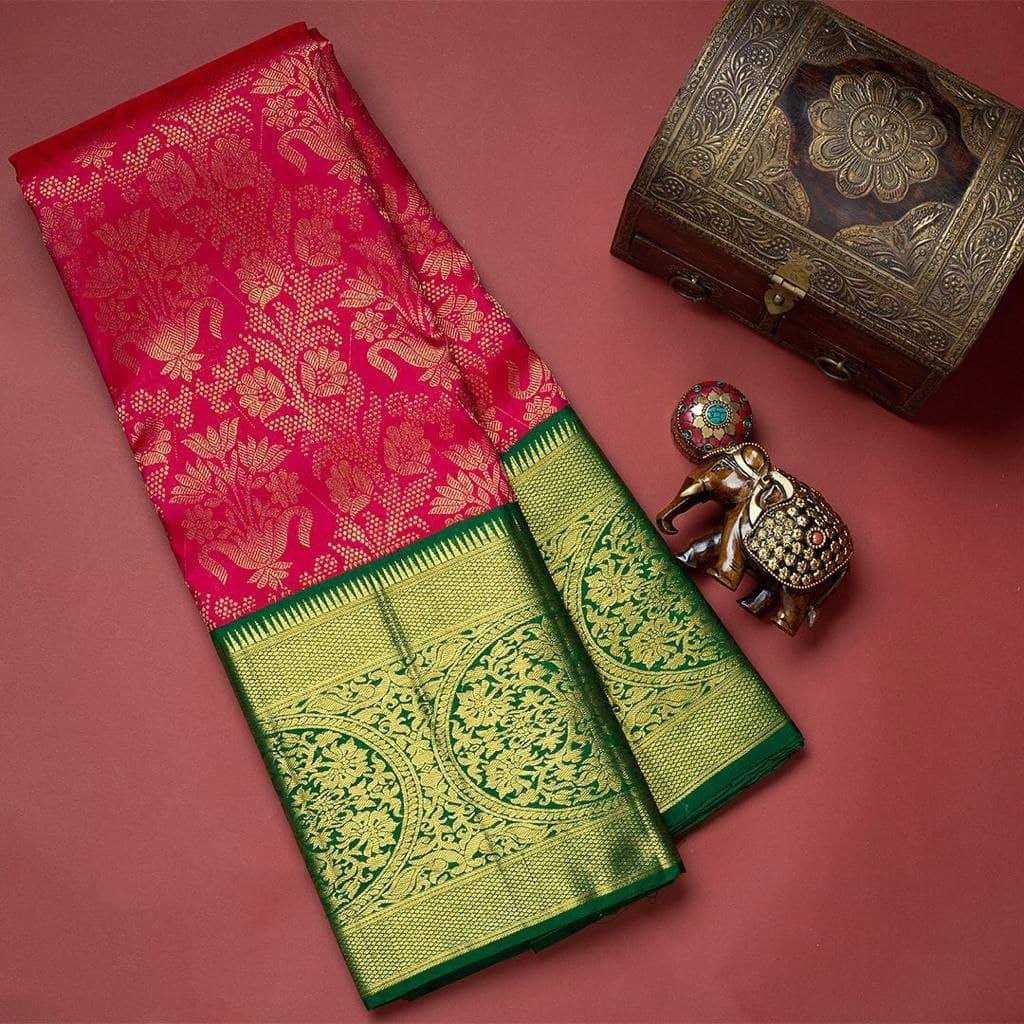 Lichi Silk Dola Saree