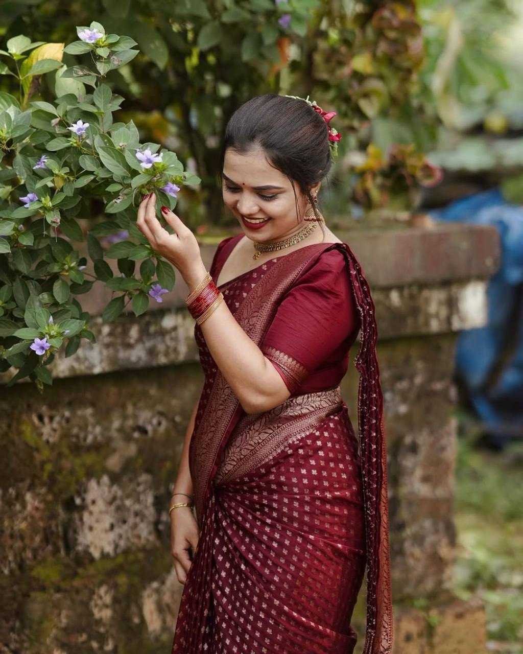 Lichi Silk Designer Saree