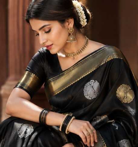 Lichi Silk Fancy Saree